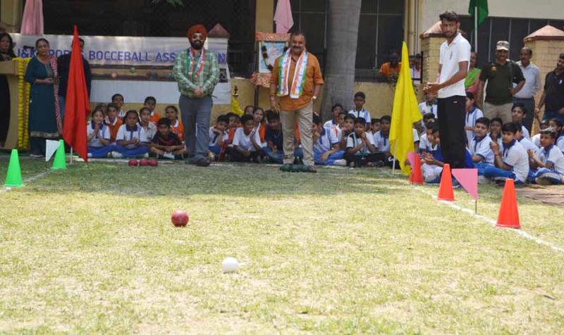 2nd distt bocce ball championship 2023 org by S.D TARA PURI HIGH SCHOOL ON 9TH JUNE 2023