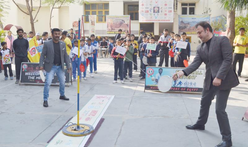 INTER DISTT SPEED BALL CHAMPIONSHIP 2023 AT CPS IN THE EVENT 5 DISTT PARTICIATED JAMMU,SAMBA ,KATHUA, UDHAMPUR AND RAJOURI ON THIS OCCASION CHIEF GUEST JANAB HISEEB UR REHMAN IPS DIG AND MR KOSHEEN KOUL ( DSP HQ) AND SPEED BALL ASSOCIATION MEMBERS