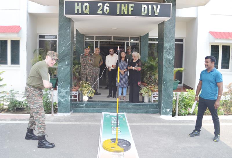 26th DIV HQ HONORING SPEED BALL TEAM