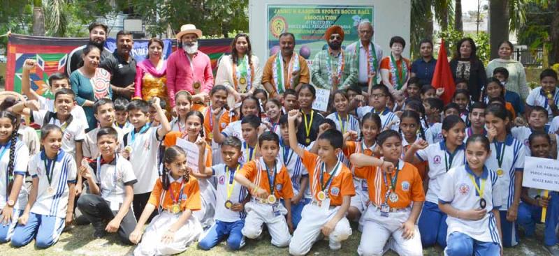 2nd distt bocce ball championship 2023 org by S.D TARA PURI HIGH SCHOOL ON 9TH JUNE 2023